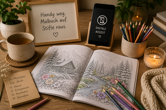 Ausmalen statt Scrollen: Eine kreative Pause vom Bildschirm